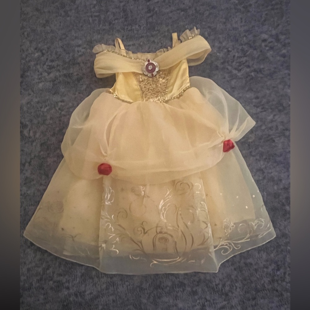 Disney Belle Beautiful Costume Dress Size 3